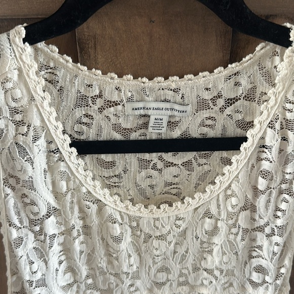 American Eagle Outfitters Lace Tank Top - Picture 5 of 15